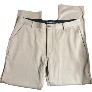 Betabrand Beige Chino Yoga Pants - Classic Stretch Fit